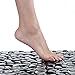SlipX Solutions Extra Long Deep Foot Massager Bath Tub & Shower Mat 38x17 | Non-Slip, 188 Suction Cups | Feels Great on Tired Feet, Looks Like River Rock | Machine Washable, Dark Gray Pebbles