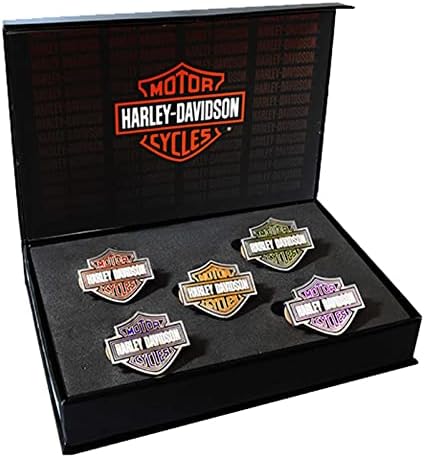 Harley 1983 初期  ピン ワッペン セット ケース付 Amazon.com: Harley-Davidson 1 in. Willie G. Skull Text Pin