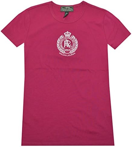 Ralph Lauren Active Women's Crest Logo T-shirt (XL, Strong Pink)