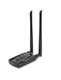 Adaptador Wi Fi Alfa Largo Alcance Dual Band AC1200 USB inalámbrico 3.0 W 2 X 5dBi Antenas Externas 2.4 GHz 300 Mbps 5Ghz 867 Mbps 802.11 ac & A, B, G, N