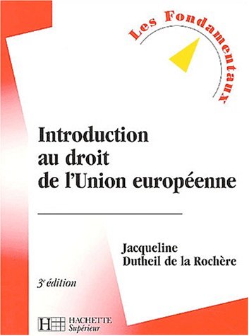 Introduction au droit de l'Union européenne