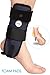 Velpeau Air Gel Foam Ankle Stabilizer Support Brace for Sprained Ankle, Ligament Injury, Tendonitis, Adjustable Rigid Stirrup Ankle Splint for Women and Men (Foam Version, Large, Left Foot)