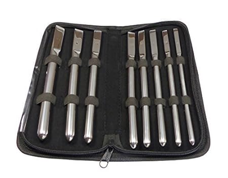 Harnröhren Dilator Dilatoren Set Bougie Stifte Hegar Dehner Sex-Stimluation Erotik Sex Spielzeuge für Männer(Ø von 7 mm - 14 