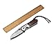 KUBEY Cutlery Wood Folding Pocket Knife, Thumb Open and Liner Lock, for Outdoor Camping Hiking and Everyday Carry (#DM098)
