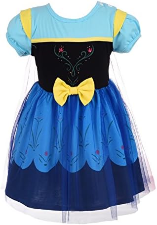 Dressy DaisyPrincess Dress Up Clothes Halloween Fancy Party Tulle Skirt Summer Outfit for Baby & Toddler Girls