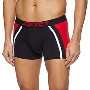 Jockey US21 Men’s Super Combed Cotton Elastane Stretch Solid Trunk with Ultrasoft Waistband