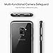 Caseology Skyfall for Galaxy S9 Case (2018) - Clear Back & Slim Fit - Black