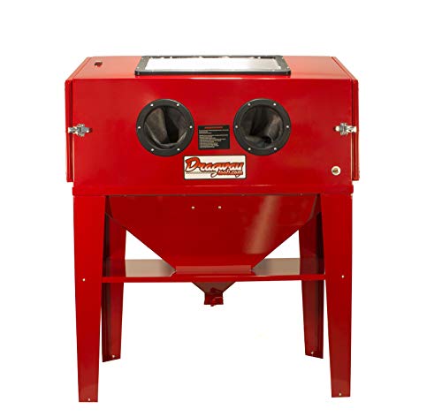 Dragway Tools Model 90 Sandblasting Cabinet with Gun and Nozzles
