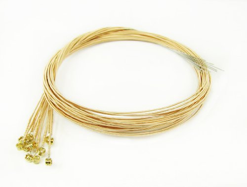 12-pack 40ga. (.040") Phosphor Bronze Guitar Strings - Made in the USA!