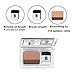 Festnight Double Color Lazy Double Layer Shadow Eyeshadow Makeup Palette Pigment Waterproof Shimmer Eye Makeup with Brush
