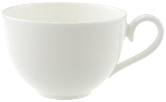 Villeroy & Boch Royal Café au Lait-Tasse XL, 500 ml, Premium Bone Porzellan, Weiß