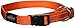 Reflective Dog Collar for Large Dogs, Adjustable from 13-22 inches, Orange