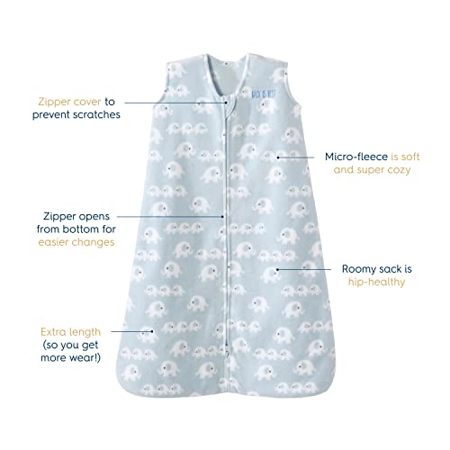 HALO SleepSack, MicroFleece Wearable Blanket, Swaddle Transition