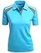 Cool Max Fabric 2 Tone Color T-Shirt SkyBlue Size L