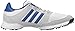 adidas Men's Tech Response Golf Shoe, White/Royal, 10.5 M US