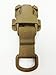 Coyote Brown 2 Part Tan Every Which Way Buckle System Military Tactical T-ring Adaptor for Molle Pals Tring