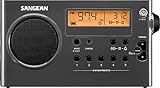 Sangean SG-106 Digital Tuning Portable Radio Black