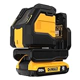 DEWALT 20V MAX, Laser Level Kit, Cross Line