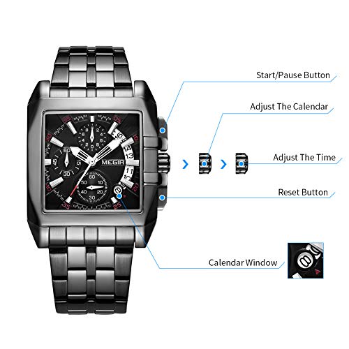 MEGIR-Mens-Analogue-Business-Work-Calendar-Luminous-Quartz-Wrist-Watch-with-Stainless-Steel-Band-for-Collection-MS2018