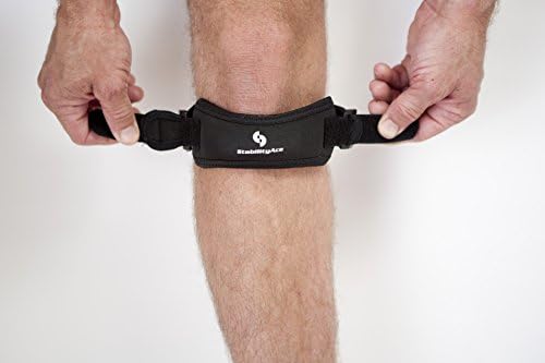 2-Pack StabilityAce Patellar Tendon Adjustable Knee Strap for Athletic Support, Jumper’s Knee and Tendonitis (2)