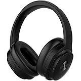 COWIN SE7 Active Noise Cancelling Headphones Bluetooth Headphones Wireless Headphones Over Ear with Mic/Aptx, Comfortable Protein Earpads 30H Playtime, Foldable Headphones for Travel/Work - Black
