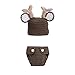 Diamondo Newborn Baby Girls Boys Crochet Knit Costume Photography Props Outfits Deer