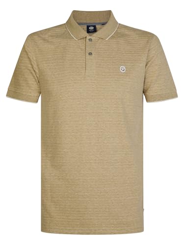 PETROL INDUSTRIES, Men Polo Short Sleeve, M-1050-POL916, Light Tan, L