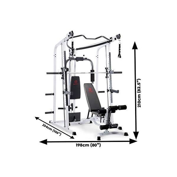 Marcy MD-5191 Smith Cage Home Gym - Image 6