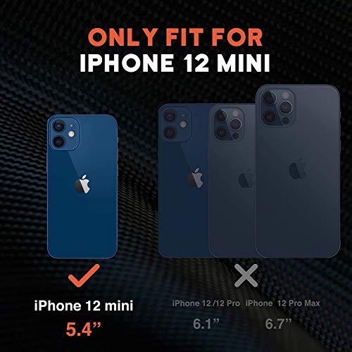 NTG [1st Generation] Designed for iPhone 12 Mini Case, HeavyDuty Tough