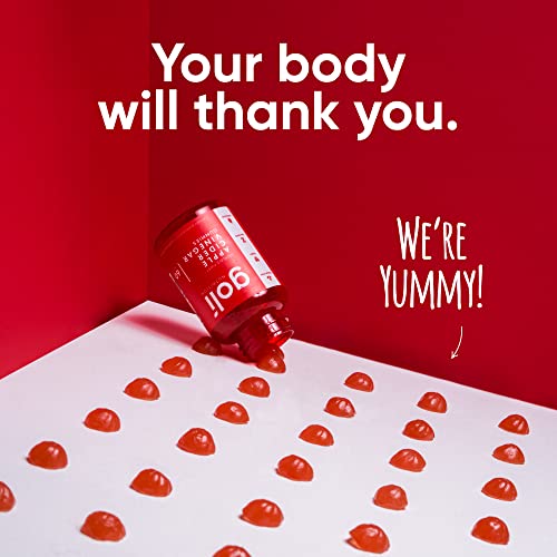 Goli Apple Cider Vinegar Gummy Vitamins 60 Count Vitamin B12