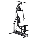 Goplus Multifunctional Trainer Home Gym Station Workout Machine for Total Body Training Max Load 330LBS