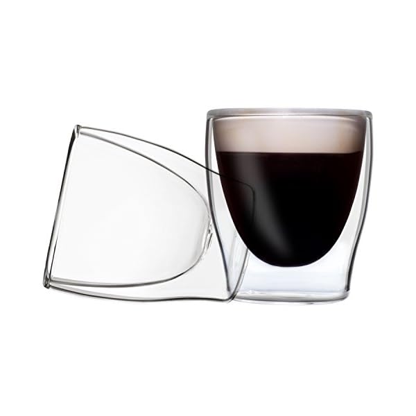 DUOS® Latte Macchiato Gläser Set (2x3 Größen) Doppelwandige Gläser Latte Macchiato, Doppelwandige Kaffeegläser… – Bild 5