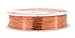 Mandala Crafts Copper Wire for Jewelry Making 26 Gauge, 55 Yards, Bare Copper