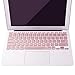 MOSISO Keyboard Cover Compatible MacBook Air 11 Inch, Light Pink Gold