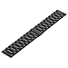 JETech Fitbit Blaze Watch Band, Stainless Steel Band Strap for Fitbit Blaze Smart Fitness Watch - for Both Large and Small Size - Black