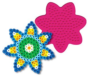 Daisy Pegboard for Perler Fuse Beads