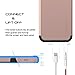 LUVVITT [Ultra Armor] Shock Absorbing Case Best Heavy Duty Dual Layer Tough Cover for Apple iPhone SE Special Edition (2016 Only. NOT Compatible with 2020) - Rose Gold