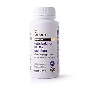 Xtend-Life Total Balance Unisex PREMIUM Multivitamin Supplement - Complete Nutrient System That Goes Beyond Just Vitamins - Anti-Aging & Immune Health Support for Men & Women 90 Enteric Coated Tablets