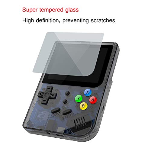Sonmer Handheld Retro Game 3.0 Console 16GB 3.0" Screen Classic Music Video Portable Game Console for CP1 CP2 NEOGEO GBA GB, Birthday Gift for Children (Black)