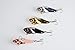 8pcs 5cm 8#hooks metal vibe fishing lues bass carp trout catfish blade fishing baits VIB020