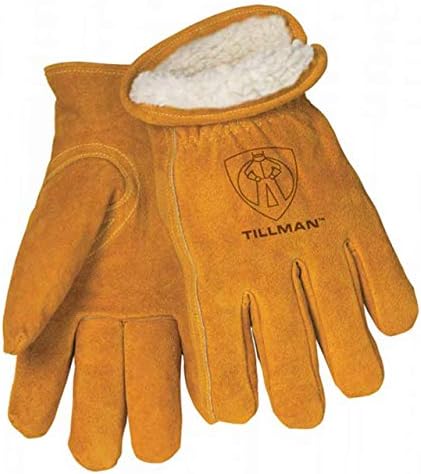 Tillman1450 Split Cowhide Pile Lined Winter Gloves, 2X-Large