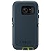 OtterBox DEFENDER SERIES Case for Samsung Galaxy S7 - Retail Packaging - MERIDIAN (CITRON GREEN/TEMPEST BLUE)