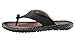 Norocos Men's Classical Comfortable Flip Flops Rubber Slippers Casual Leather Sandals