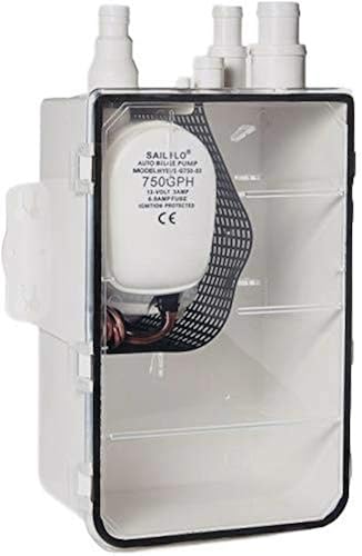 Wellenshop Boat Shower Drainage System With 12 Volt Waste Water
