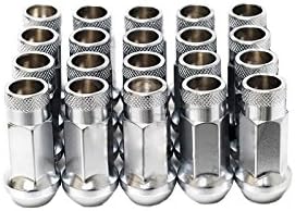 RPC CPR Open Ended 17Hex Steel Wheel Lug Nuts 20Pcs M12X1.25 Polish