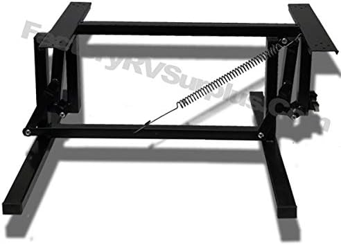 ToughGrade "SNAP 2" - Black Folding Table Leg/Bed Base