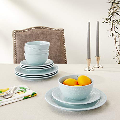 Kate Spade New York Blue Willow Drive8482 12Piece Dinnerware Set, 17.7