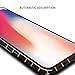 iPhone X Screen Protector,Huafly 0.33mm 3D Premium Tempered Glass Screen Protector Film for iPhone X 5.8 Inch (HD Clear)