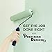 Professional Paint Brush Set 6 Piece Precision Defined Heavy-Duty, Paint Brushes for Walls with SRT PET Bristles and Natural Birch Handles, Paintbrushes with Comfortable Grip