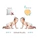 Abstoria Baby Head Shaping Pillow for Newborns - Infant Flat Head Prevention Sleeping Pillow Neck Support Soft Breathable Air Mesh Organic Cotton Cushion Cover for Baby Boy Girl 0-12 Months